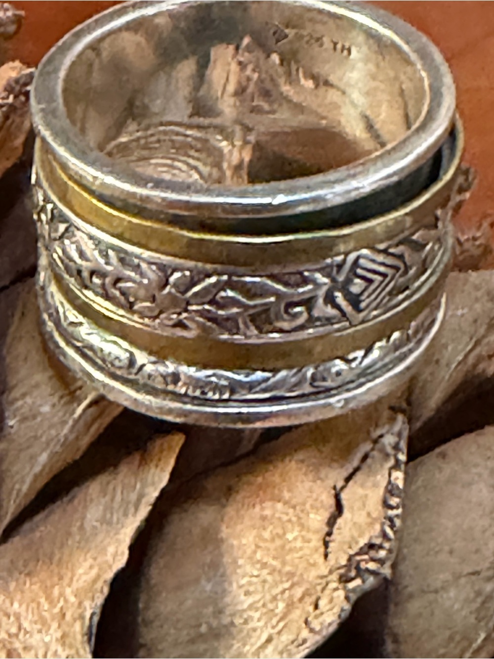 SILPADA SPIN RING  9.5 - Picture 2 of 5